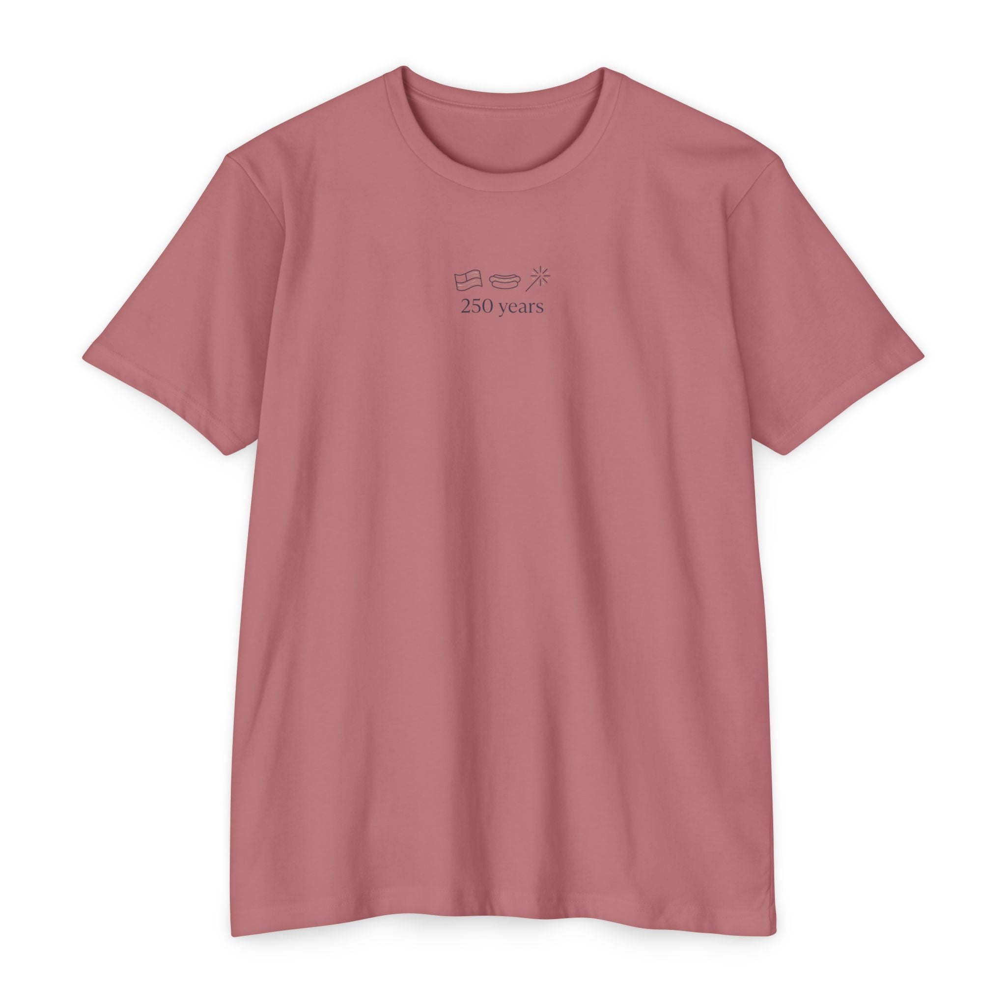 Minimalist '250 Years' Vintage Camera T-Shirt