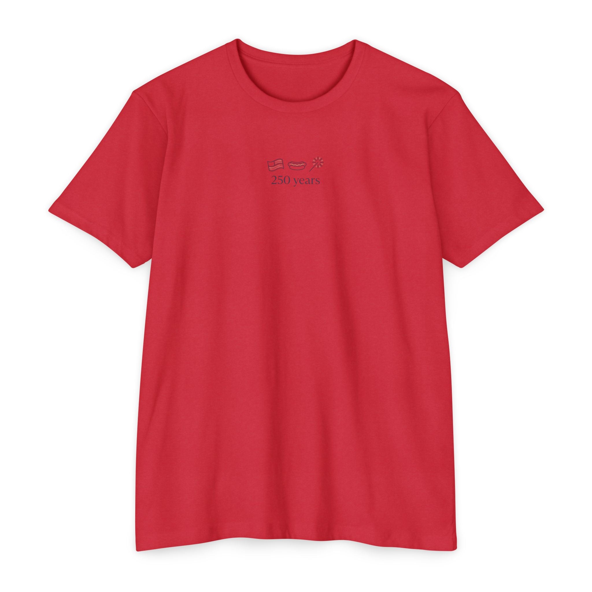 Minimalist '250 Years' Vintage Camera T-Shirt