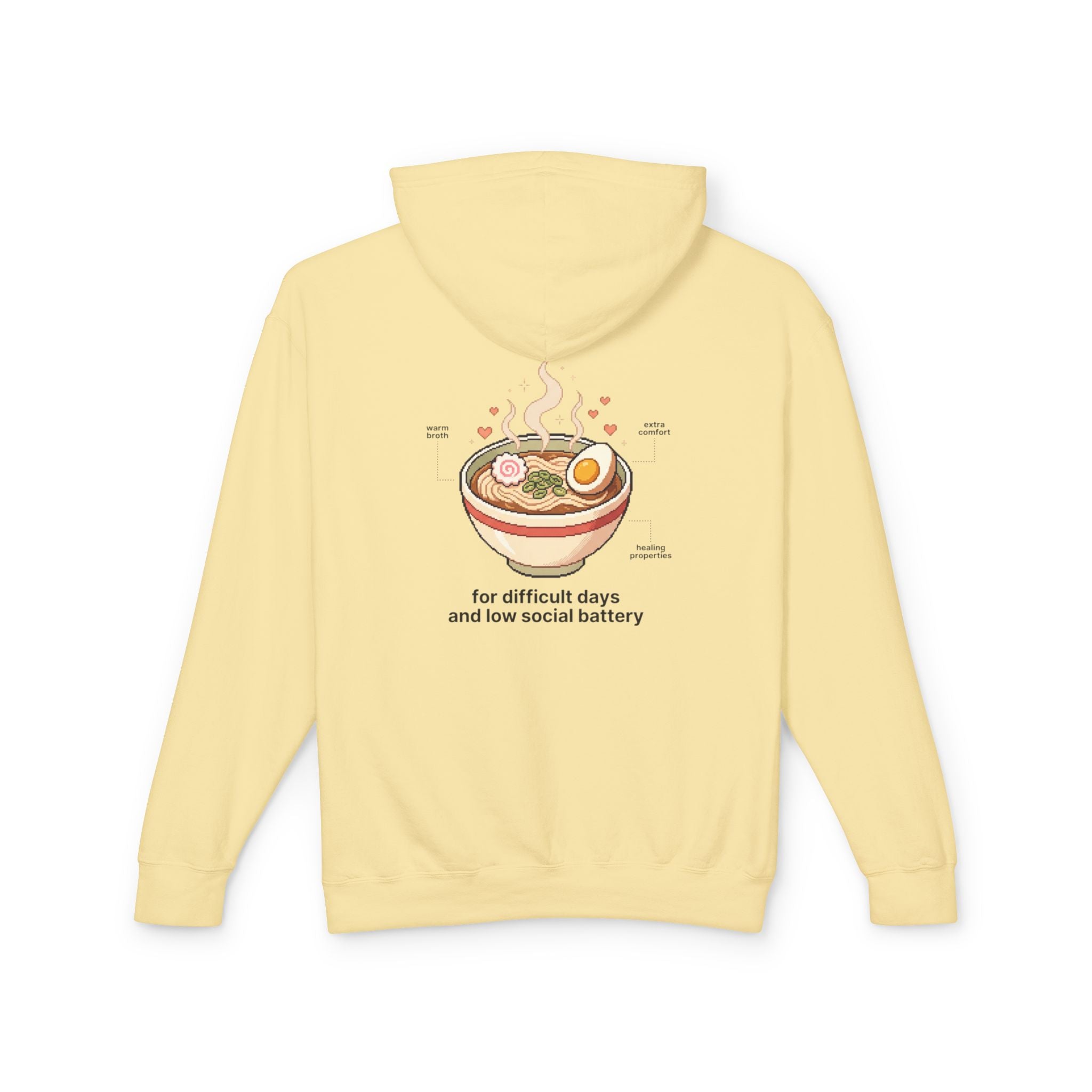 Unisex Lightweight Hooded Sweatshirt